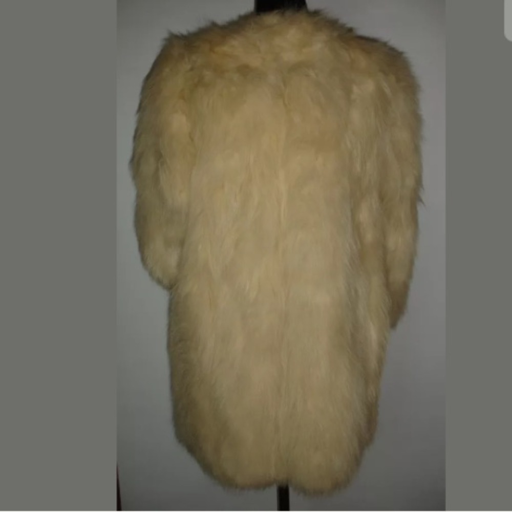 Vintage Sheepskin Fur 3/4 Length Coat - Picture 7 of 8